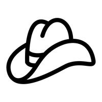 Western Cowboy Hat vector