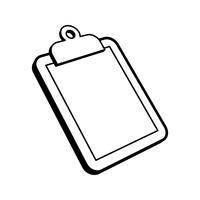 Clipboard Vector Icon