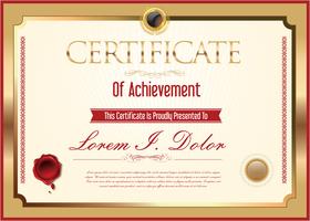 Certificate vector