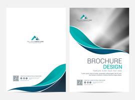 Brochure Layout template, cover design background vector