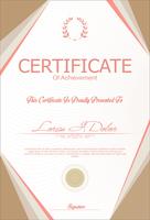 Certificate vector