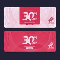 Gift Voucher Premium Design Voucher, Coupon template Golden, Design concept for gift coupon vector