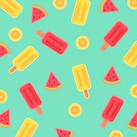 Vector de helado de verano