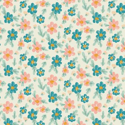 Vector Seamless Floral Pattern