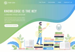 Vector Knowledge is the Key Landing Page