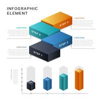 3D Infographic Vector