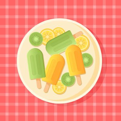 Summer Ice Cream Vector