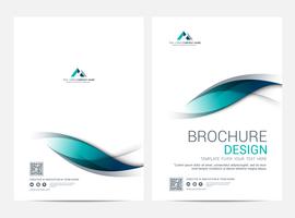 Brochure Layout template, cover design background vector