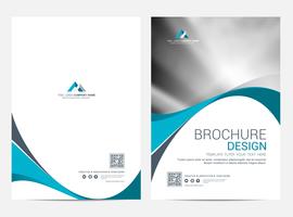 Brochure Layout template, cover design background vector