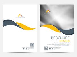 Brochure Layout template, cover design background vector