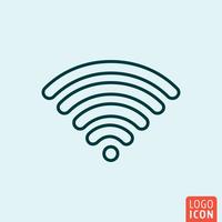 Icon line design vector