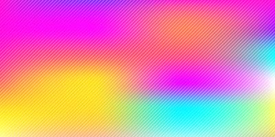 Abstract colorful rainbow blurred background with diagonal lines pattern texture vector