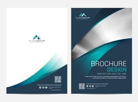 Brochure Layout template, cover design background vector