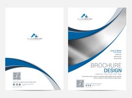 Brochure Layout template, cover design background vector