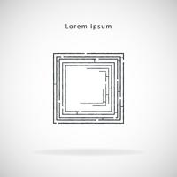 Abstract Labyrinth vector