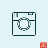 Icon line design vector