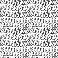 Seamless stylish hand drawn pattern.  vector