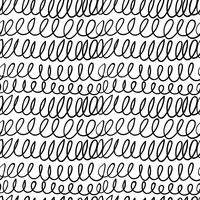 Seamless stylish hand drawn pattern.  vector