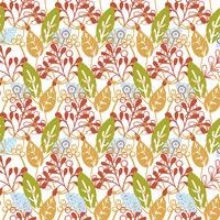  Floral Christmas Background.  vector