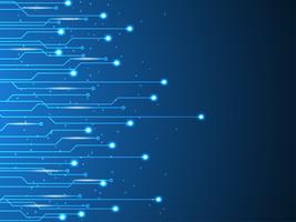 Vector background electronic circuits design.