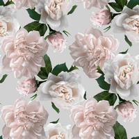 Seamless pattern with flower. vector