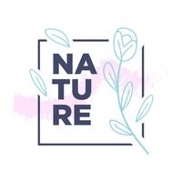 Nature Botanical illustration simple design