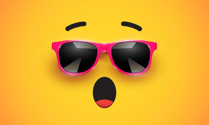 Smiley Face Sunglasses Vector Art, Icons, and Graphics for Free Download