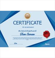 Certificate vector