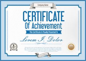 Certificate vector