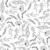 Floral seamless pattern. vector