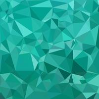 Fondo de mosaico poligonal verde, plantillas de diseño creativo vector