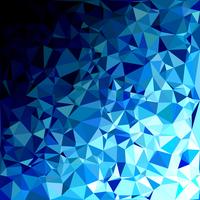 Blue Polygonal Mosaic Background, Creative Design Templates vector