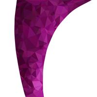 Purple Polygonal Mosaic Background, Creative Design Templates vector