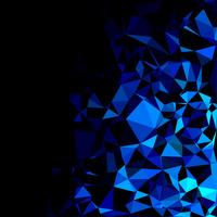 Blue Polygonal Mosaic Background, Creative Design Templates vector