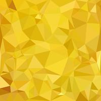 Fondo amarillo mosaico poligonal, plantillas de diseño creativo vector