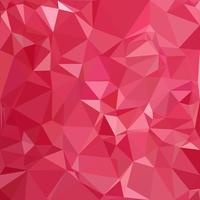 Fondo de mosaico poligonal rojo, plantillas de diseño creativo vector