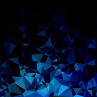 Blue Polygonal Mosaic Background, Creative Design Templates vector