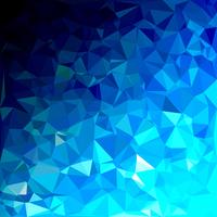 Blue Polygonal Mosaic Background, Creative Design Templates vector