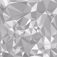Fondo poligonal gris blanco, plantillas de diseño creativo vector