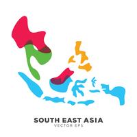 Creative South East Asia Map Vector, vector eps 10