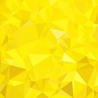 Fondo amarillo mosaico poligonal, plantillas de diseño creativo vector