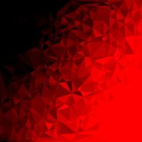 Red Polygonal Mosaic Background, Creative Design Templates vector