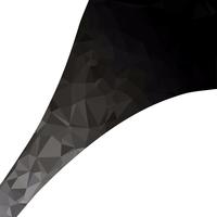 Black Polygonal Mosaic Background, Creative Design Templates vector