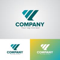 Plantilla de diseño de logotipo corporativo vector