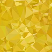 Fondo amarillo mosaico poligonal, plantillas de diseño creativo vector