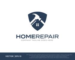 Home Repair Build Logo Icon Vector