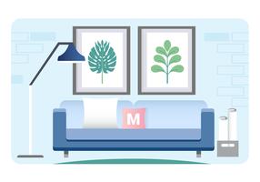 Vector Livingroom Illustration