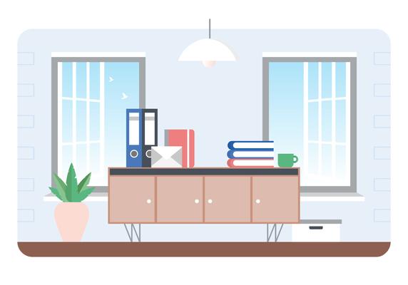 Vector Livingroom Illustration