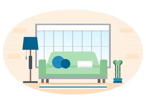 Vector Livingroom Illustration