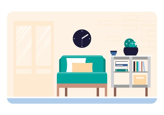 Vector Livingroom Illustration